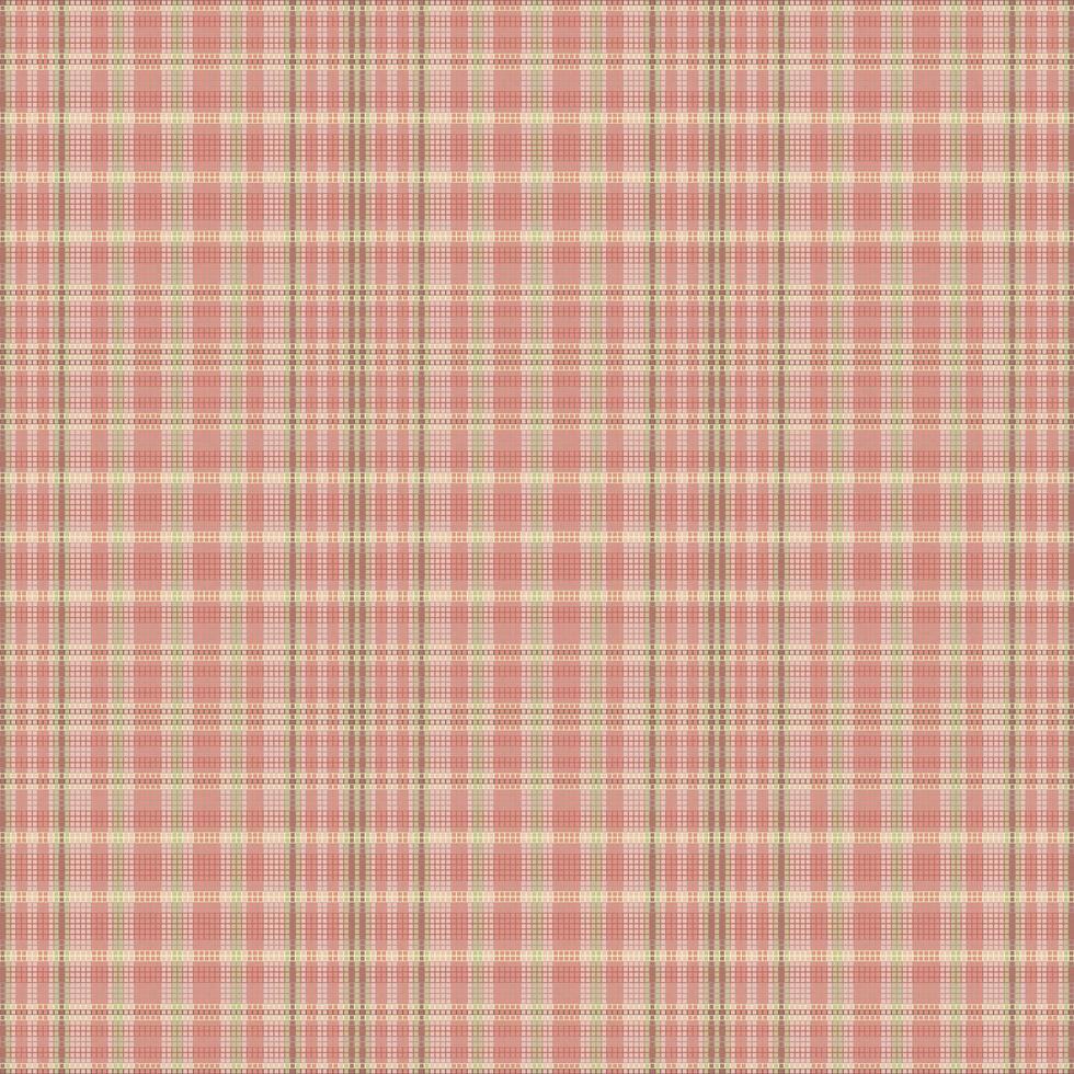 tartan geruit patroon met textuur en zomerkleur. vector