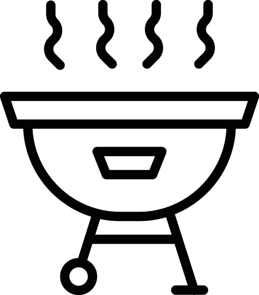 barbecue vector pictogram