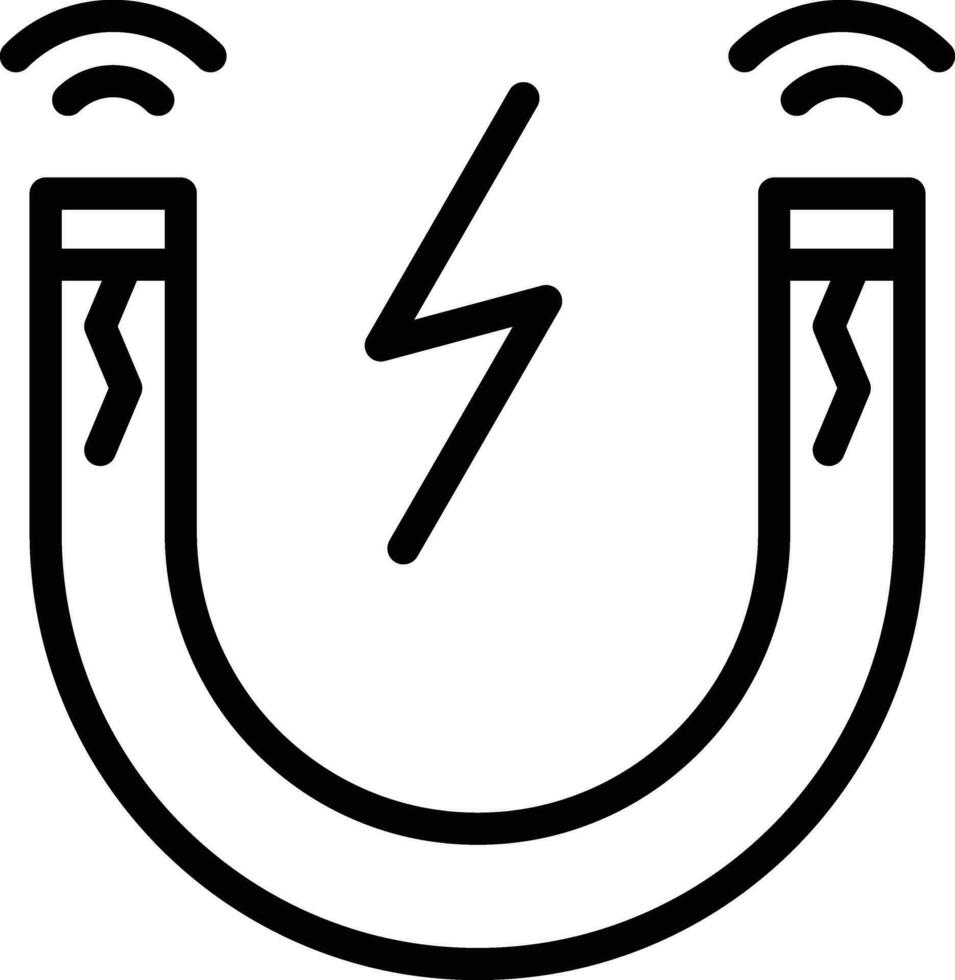 magneet vector pictogram