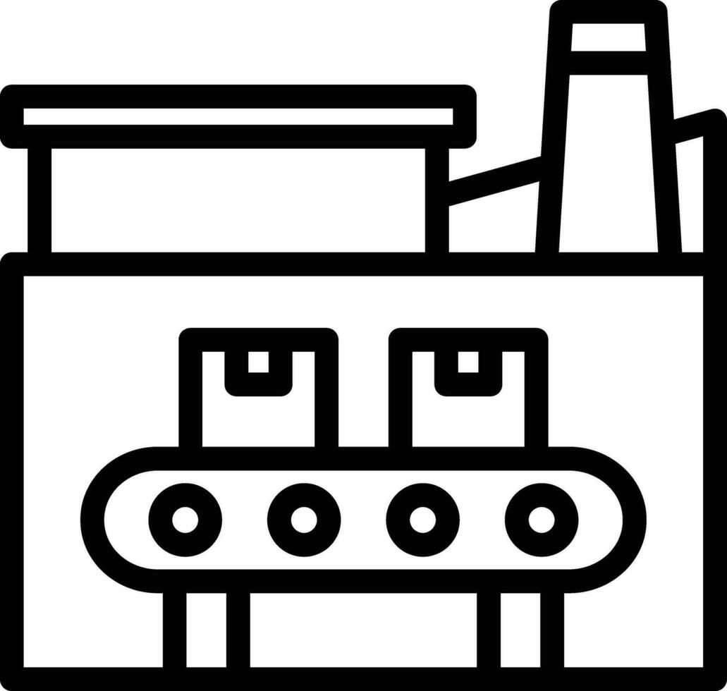 fabriek vector pictogram