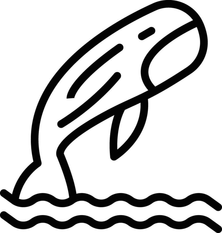 walvis vector pictogram