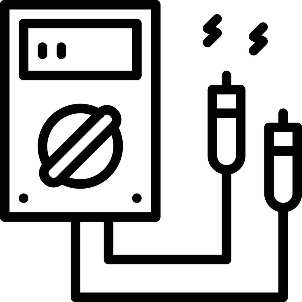 multimeter vector pictogram