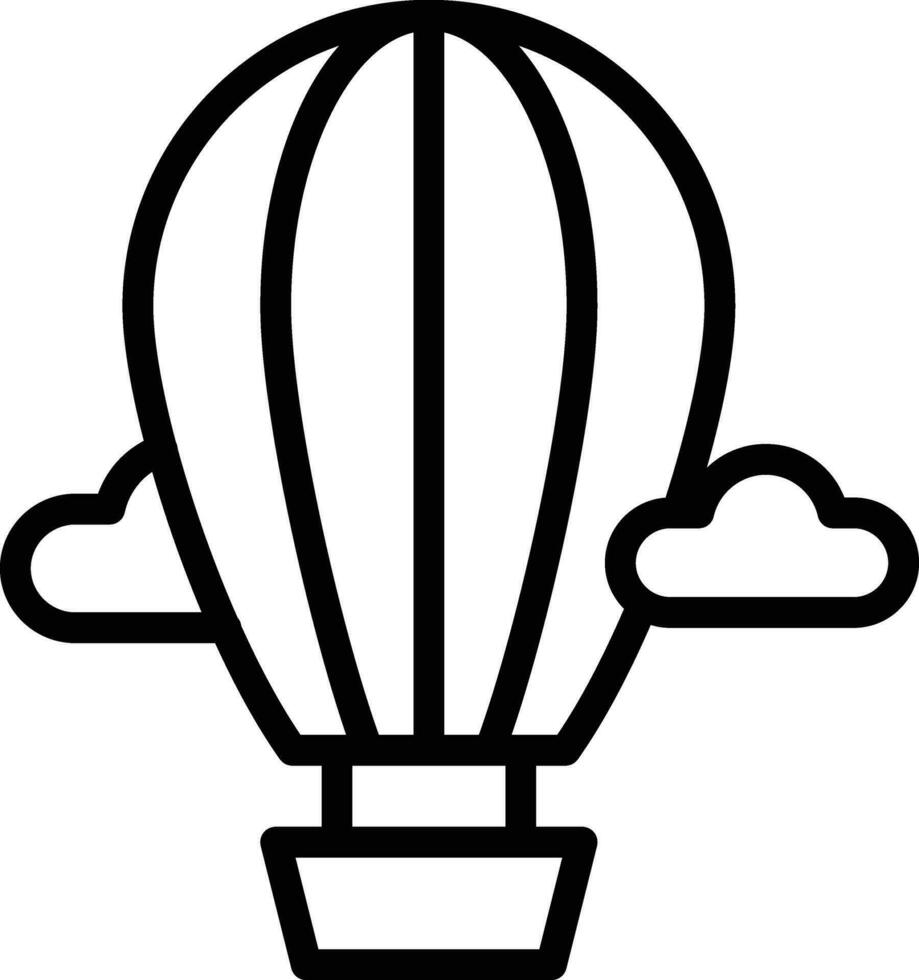 lucht ballon vector icoon