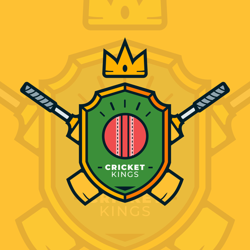 cricket logo vector