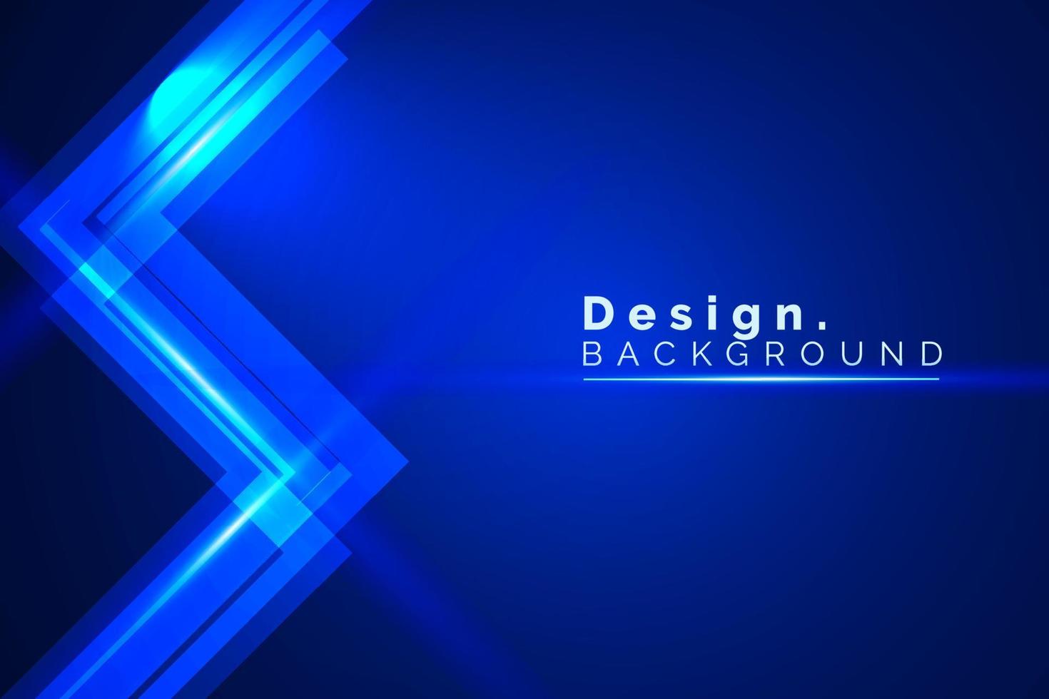 moderne abstracte digitale blauwe technologie achtergrond concept. lijnsnelheid beweging beweging snelle gegevens in het licht voor sjabloonontwerp donkerblauw .vector illustratie vector