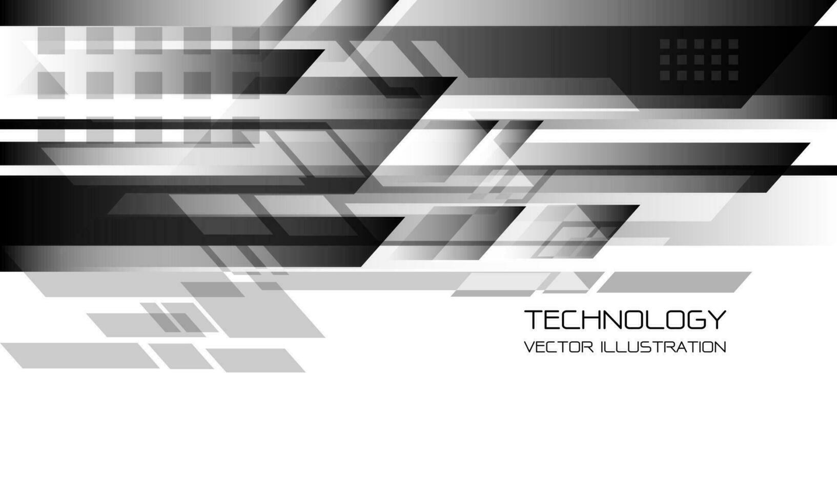 abstract zwart wit meetkundig snelheid technologie futuristische ontwerp achtergrond vector