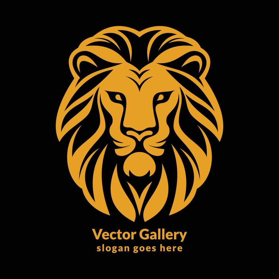 vector leeuw logo sjabloon