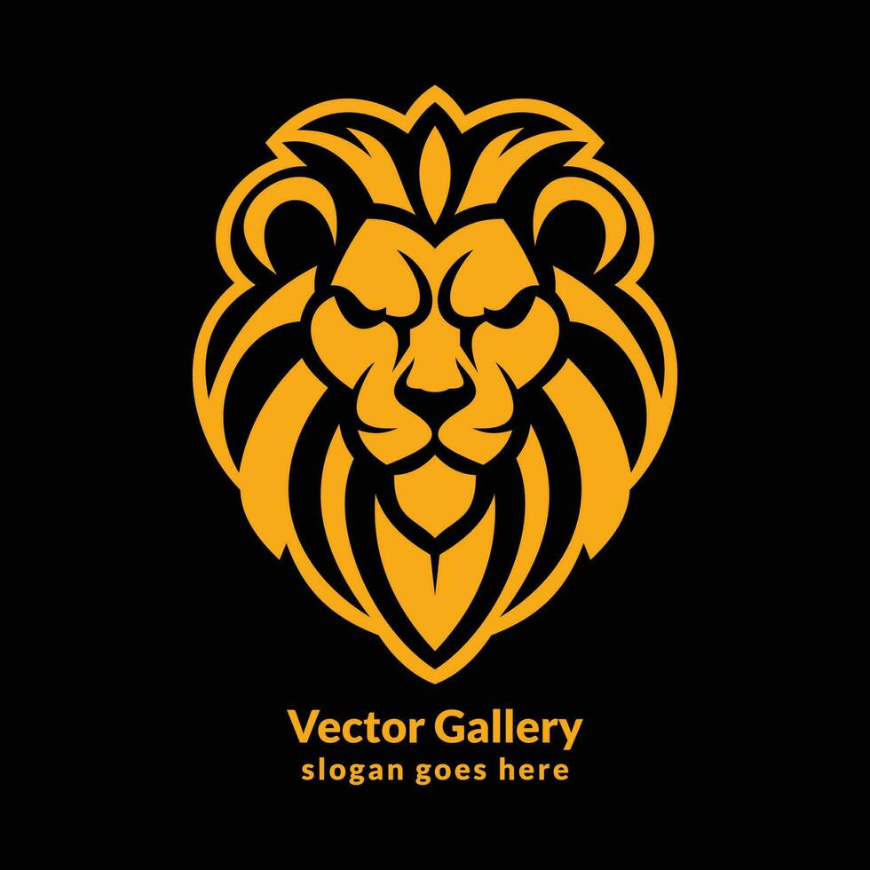 vector leeuw logo sjabloon