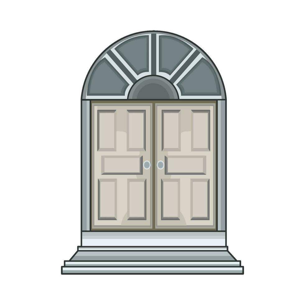 illustratie van deur vector