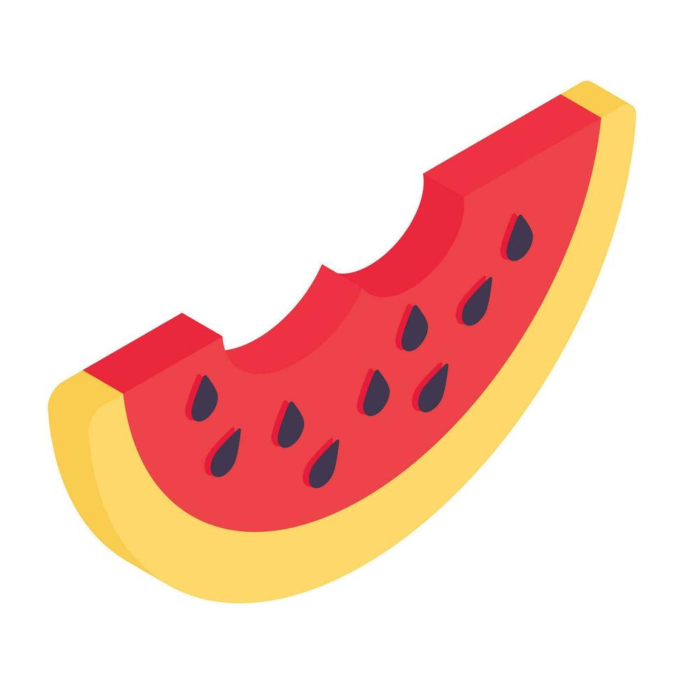 zomer sap fruit icoon, vector ontwerp van watermeloen