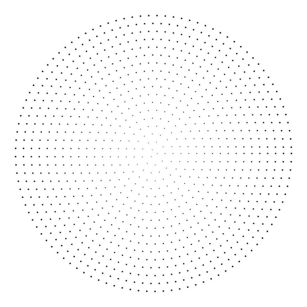 abstract halftone cirkel vector illustratie.