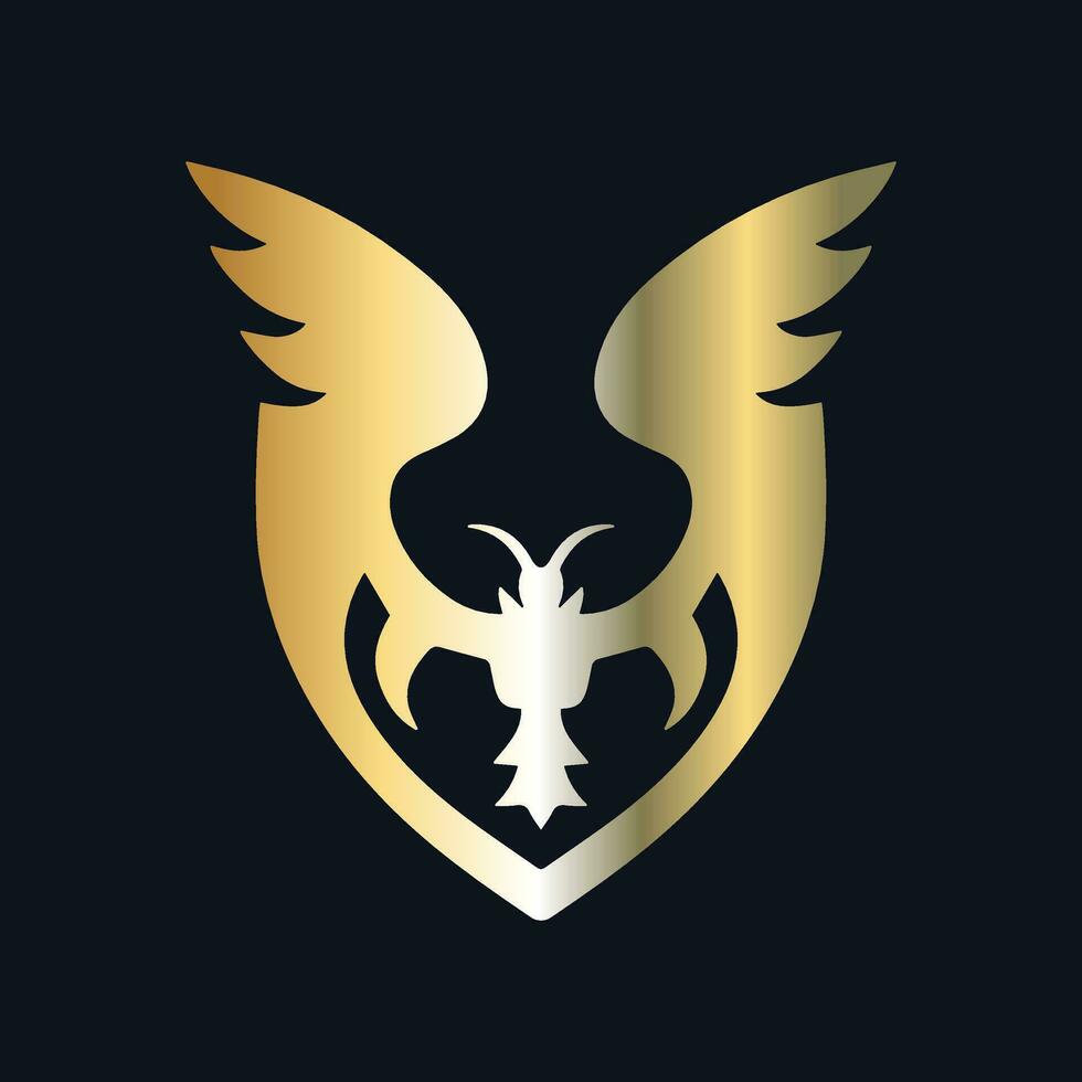 engel Vleugels logo ontwerp icoon symbool vector illustratie.