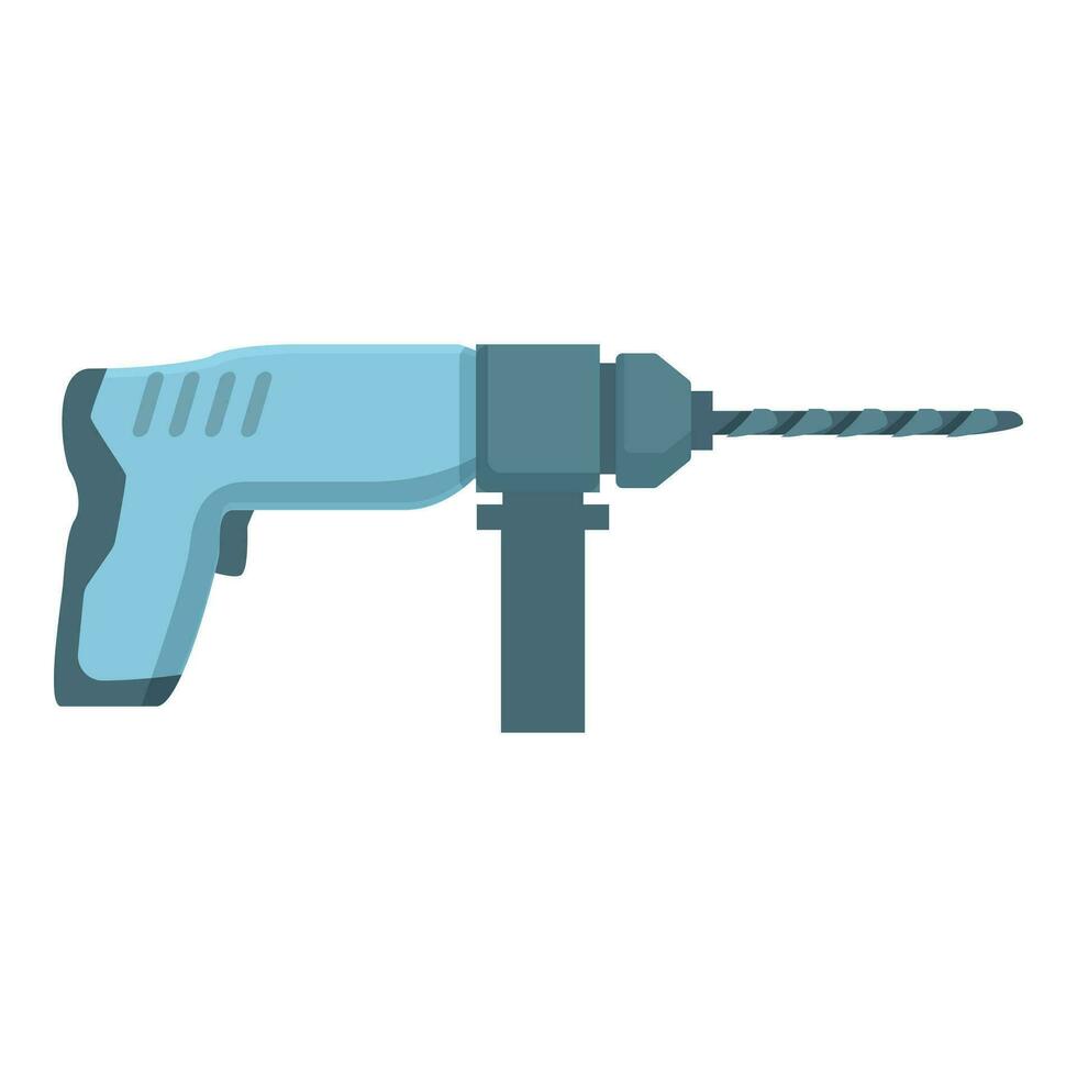elektrisch hamer gereedschap icoon tekenfilm vector. huis werk vector