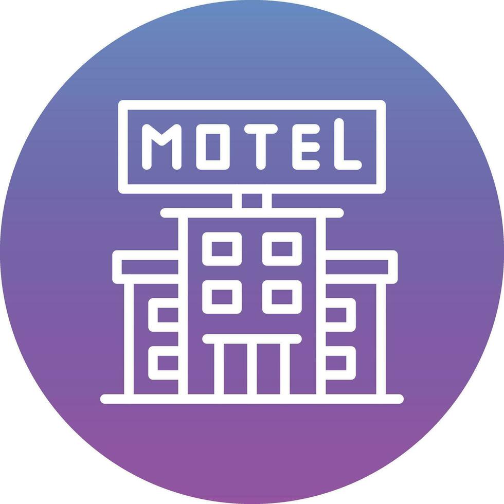 motel vector icoon