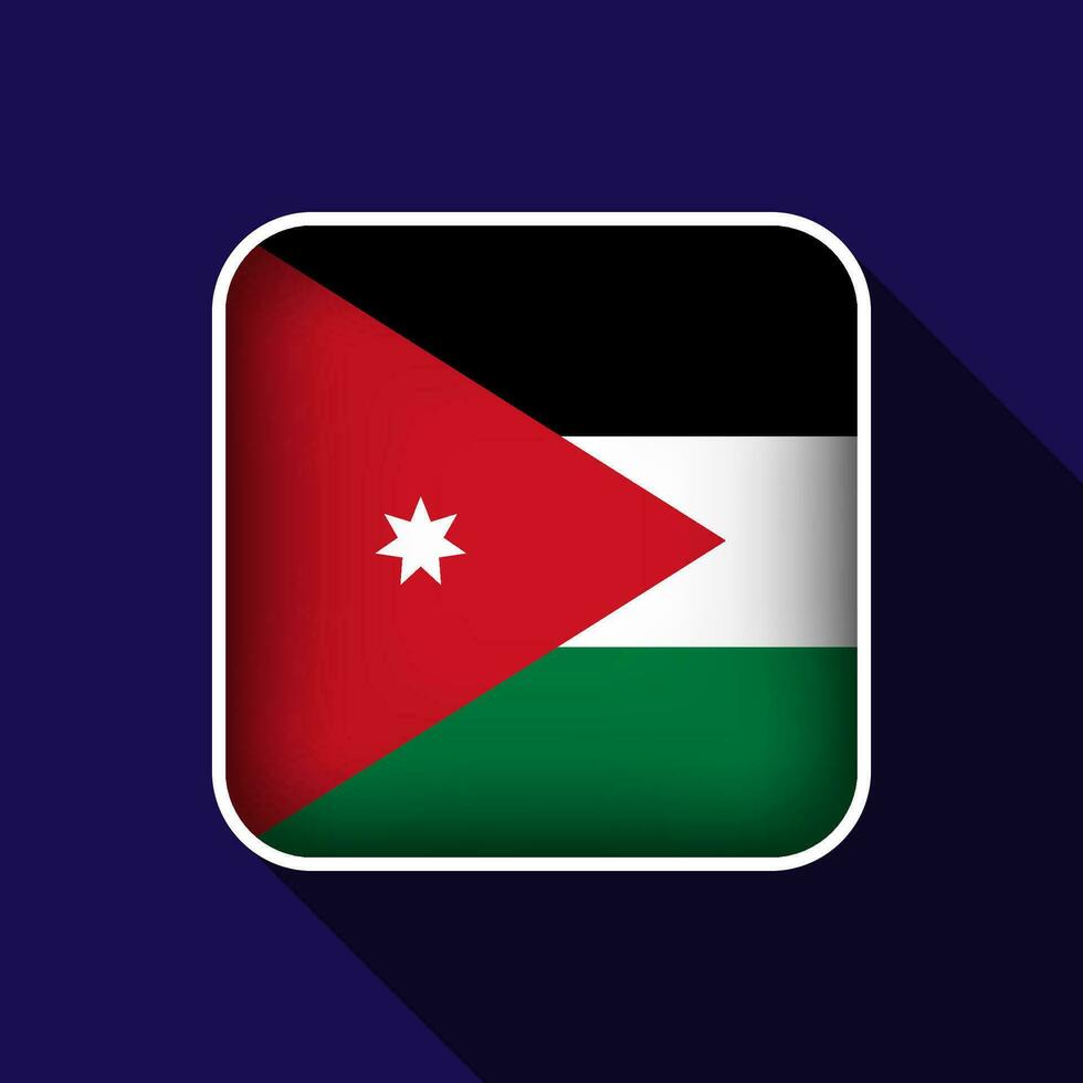 vlak Jordanië vlag achtergrond vector illustratie