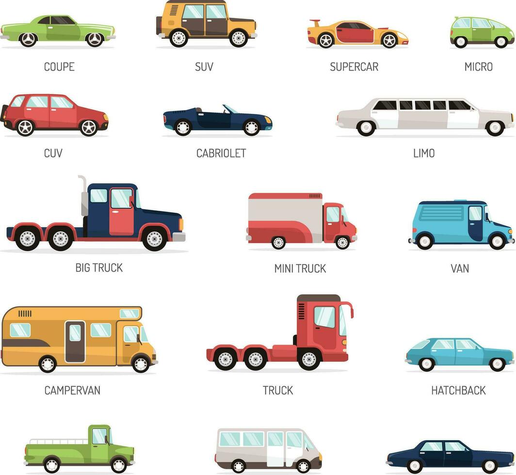 auto logo en illustratie ten volle bewerkbare het dossier vector