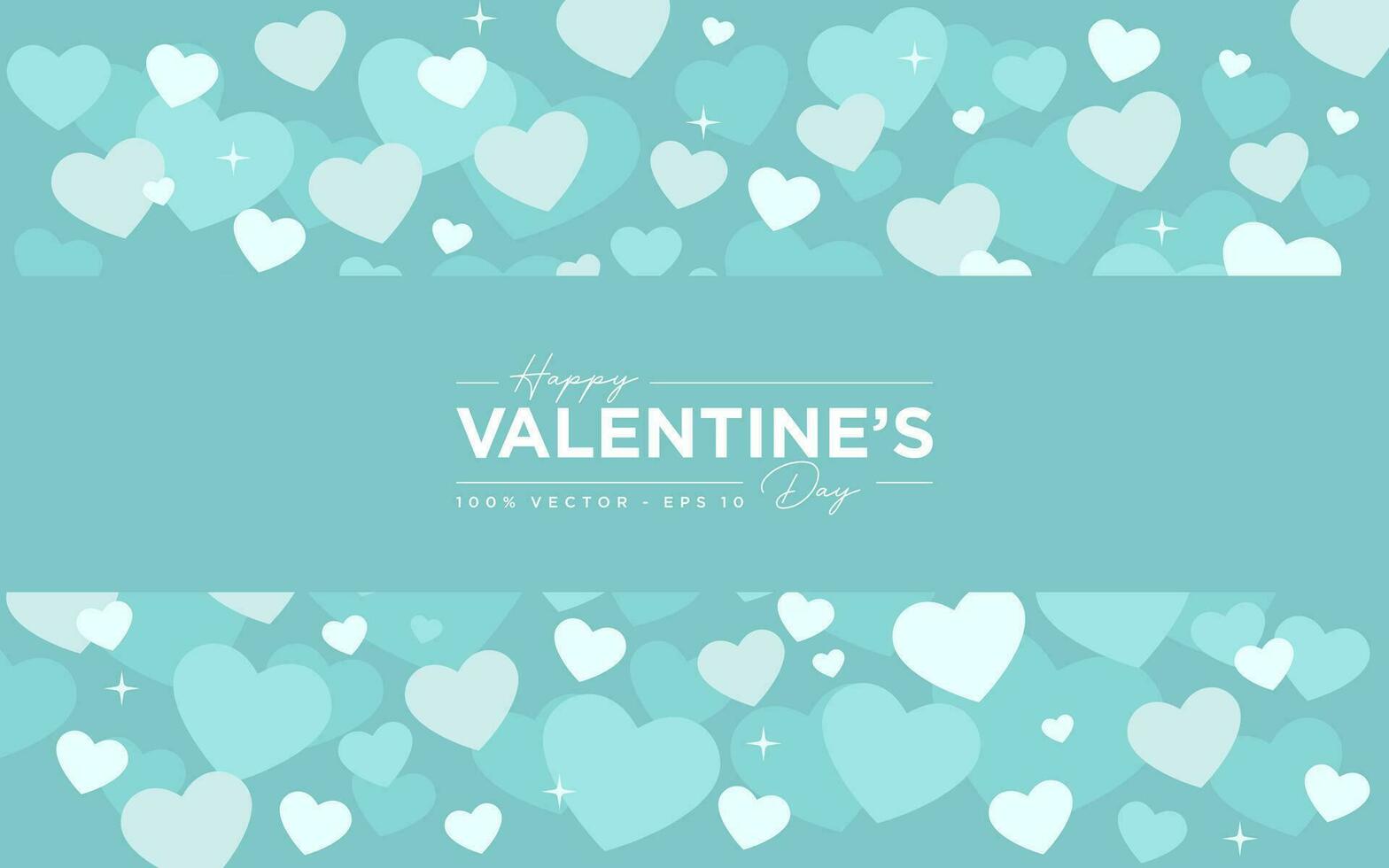 modern achtergrond van Valentijnsdag dag, romantiek, harten, ontwerp vector sjabloon bewerkbare en aanpasbaar eps 10
