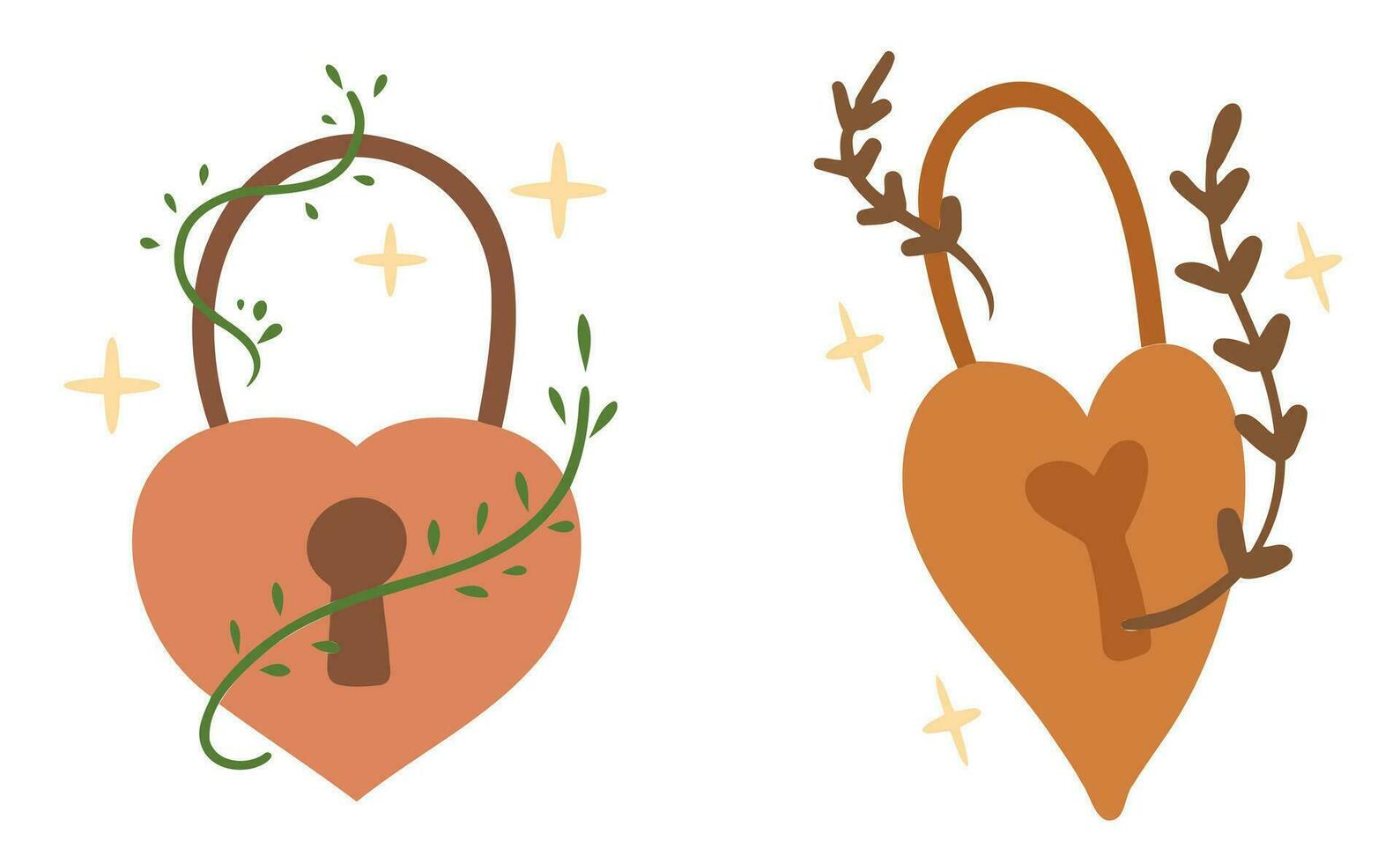 hart symbool. romance Valentijn tekenfilm element. bruiloft creatief schattig illustratie. bloemen tekening concept vector