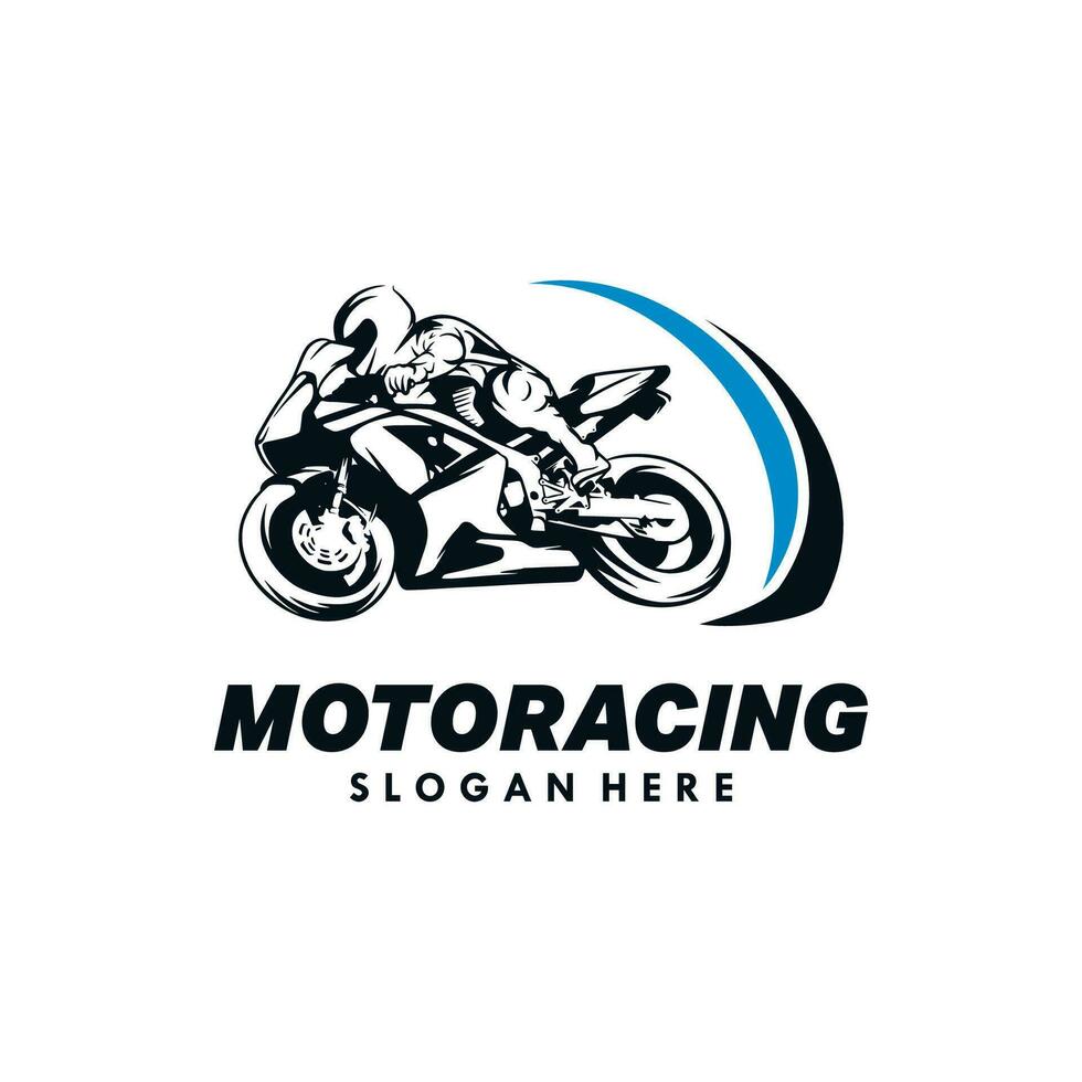 motor racing logo ontwerp sjabloon vector