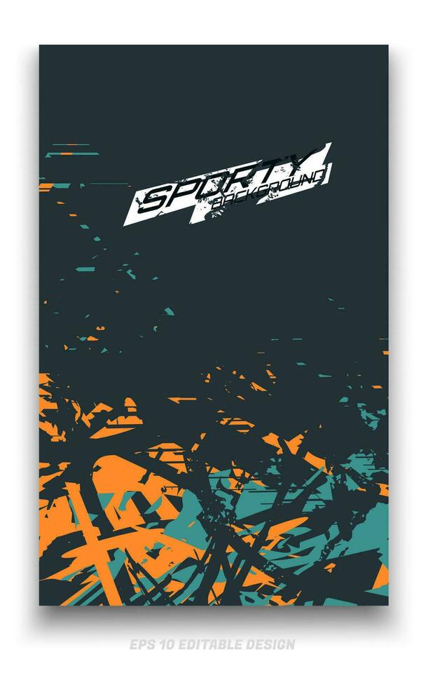 abstract meetkundig achtergronden voor sport- en spellen. abstract racing achtergronden voor t-shirts, ras auto kleurstelling, auto vinyl stickers, enz. vector achtergrond.