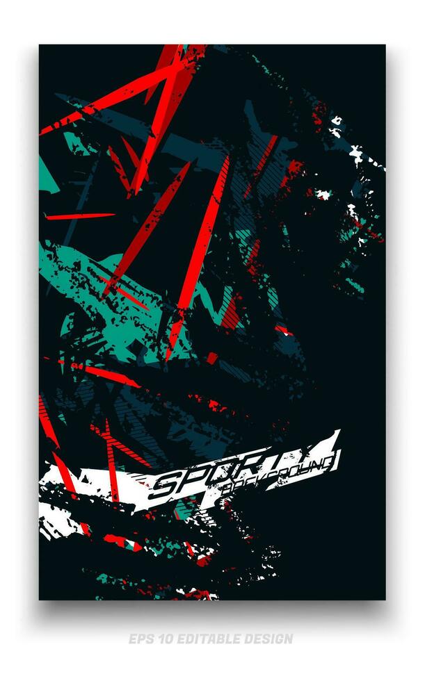 abstract meetkundig achtergronden voor sport- en spellen. abstract racing achtergronden voor t-shirts, ras auto kleurstelling, auto vinyl stickers, enz. vector achtergrond.