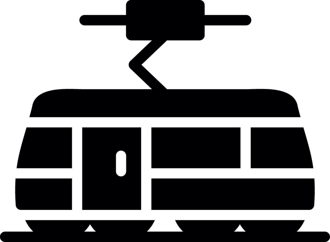 tram creatief icoon ontwerp vector