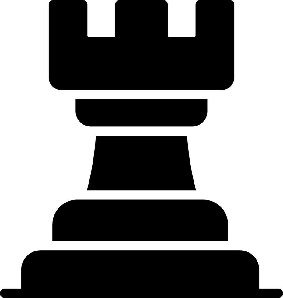 schaak stuk creatief icoon ontwerp vector
