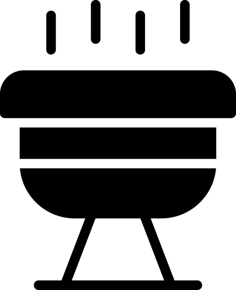 bbq creatief icoon ontwerp vector