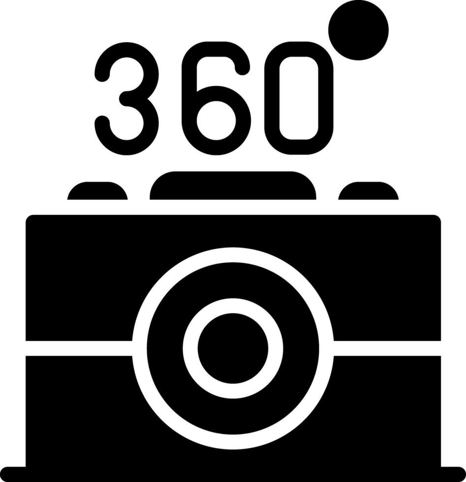 360 camera creatief icoon ontwerp vector