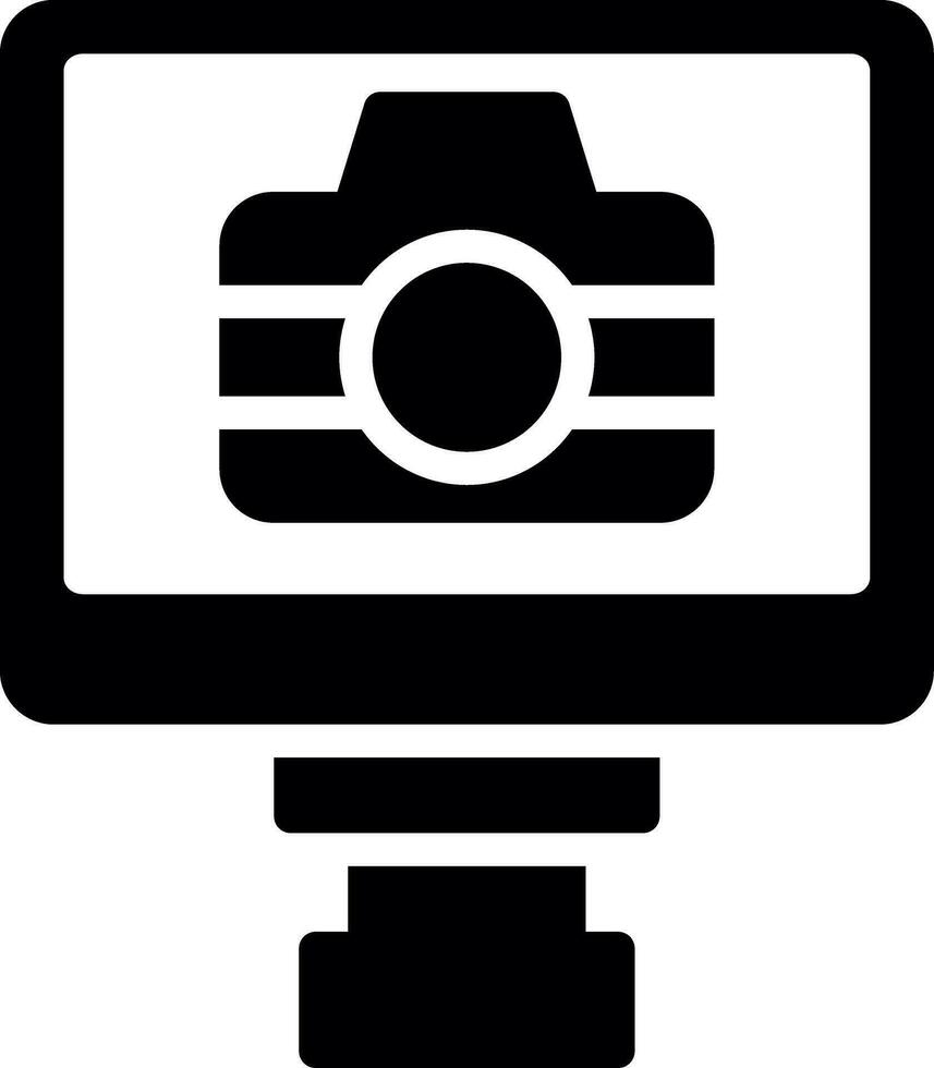 lcd camera creatief icoon ontwerp vector