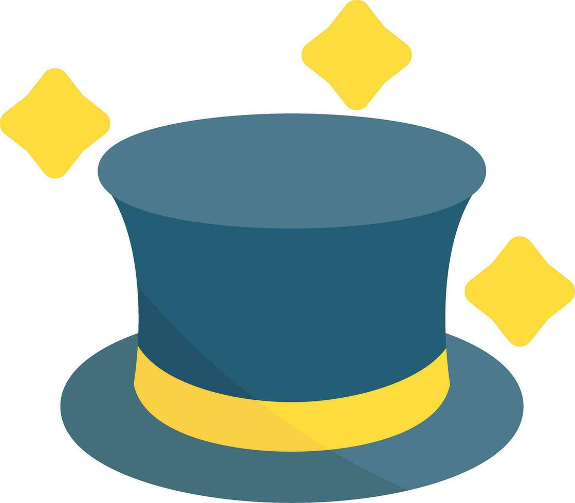 magie hoed creatief icoon ontwerp vector