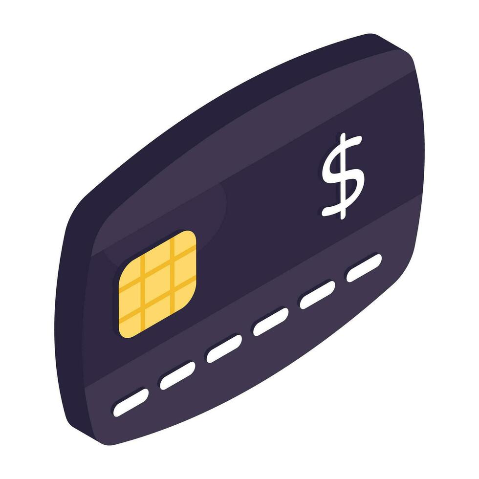 perfect ontwerp icoon van ATM-kaart vector
