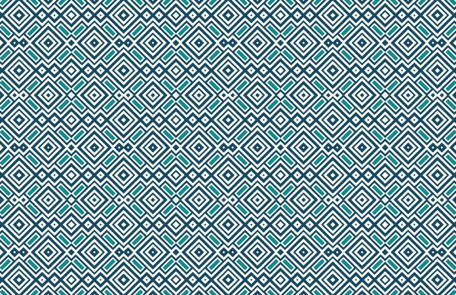 blauw en groen driehoek kleding stof patroon vector