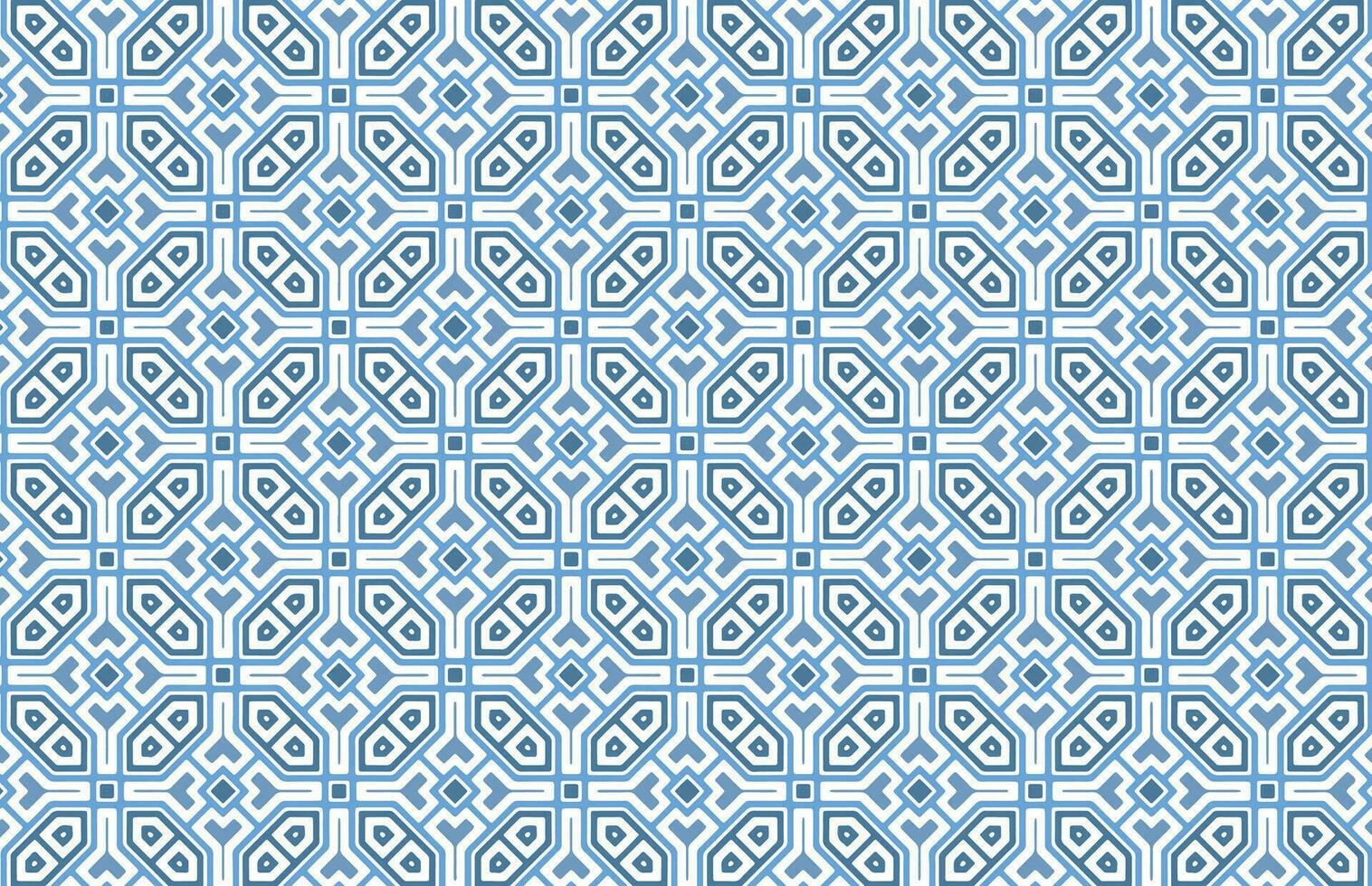 blauw zeshoekig meetkundig ontwerp patroon vector