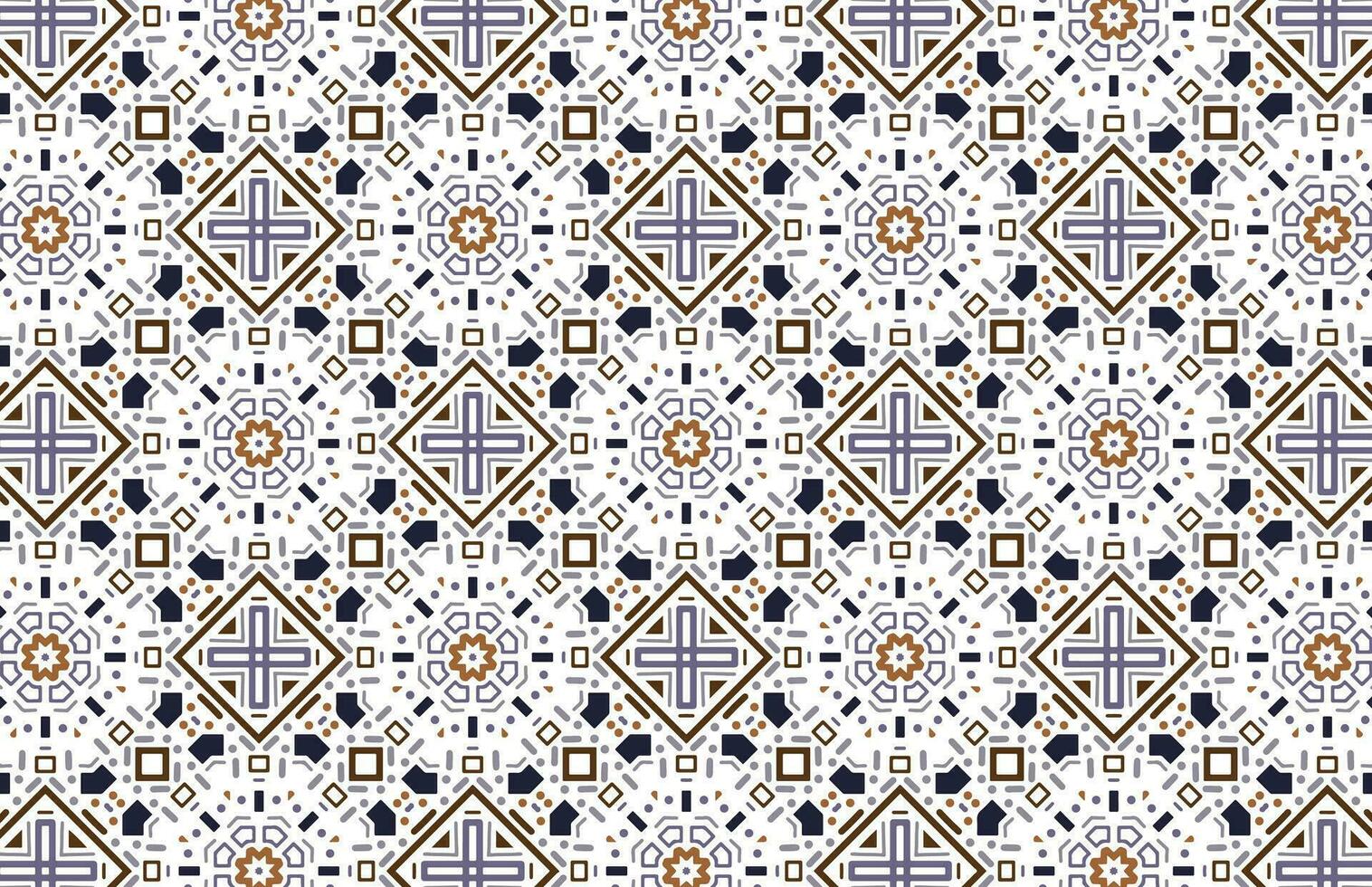 Arabisch modern tegels ontwerp patroon vector