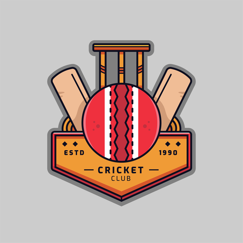 cricket logo vector