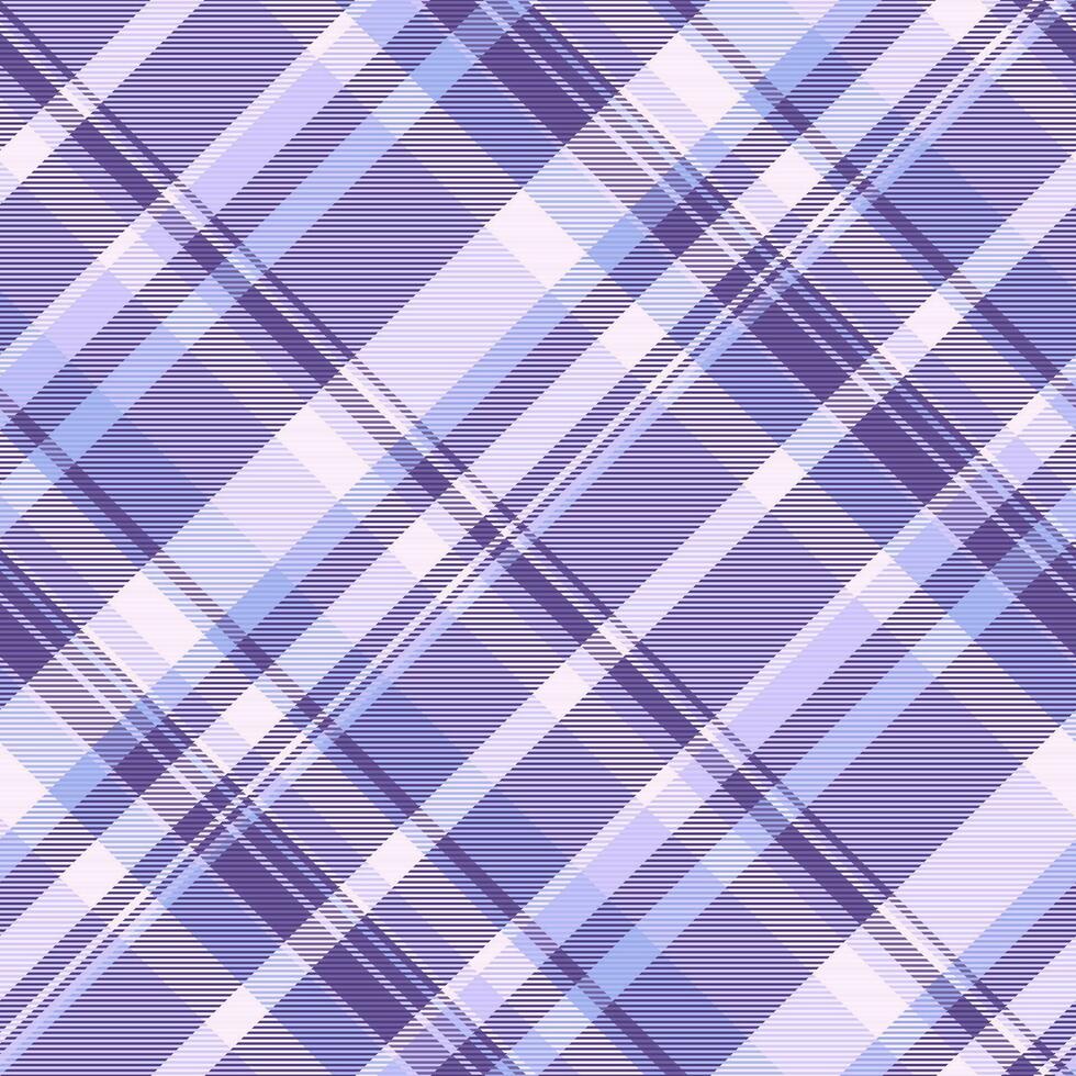 krassen patroon plaid kleding stof, vorm achtergrond structuur controleren. zijde Schotse ruit vector naadloos textiel in indigo en licht kleuren.