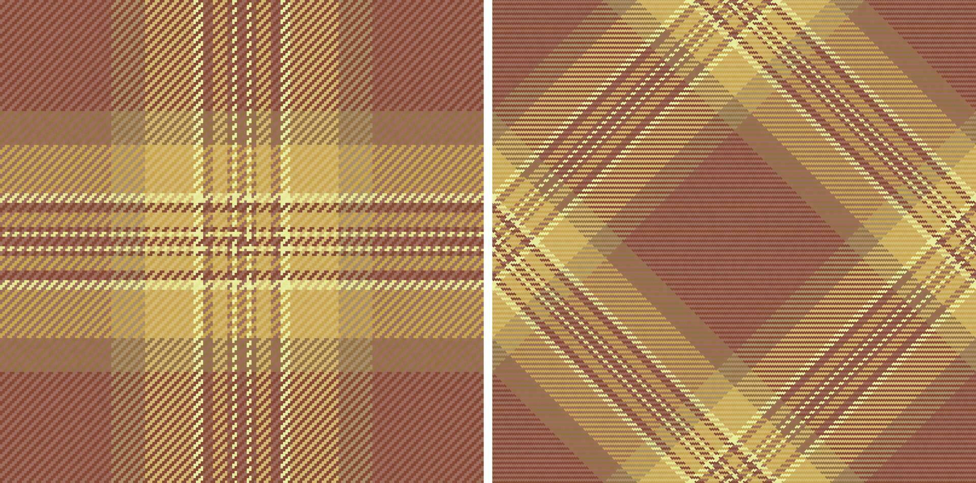 controleren patroon kleding stof van Schotse ruit vector achtergrond met een textiel naadloos structuur plaid.