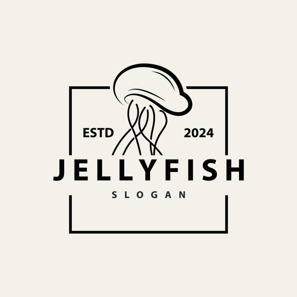kwal logo zee dier ontwerp met Product merk inspiratie gemakkelijk minimalistische lijn vector sjabloon