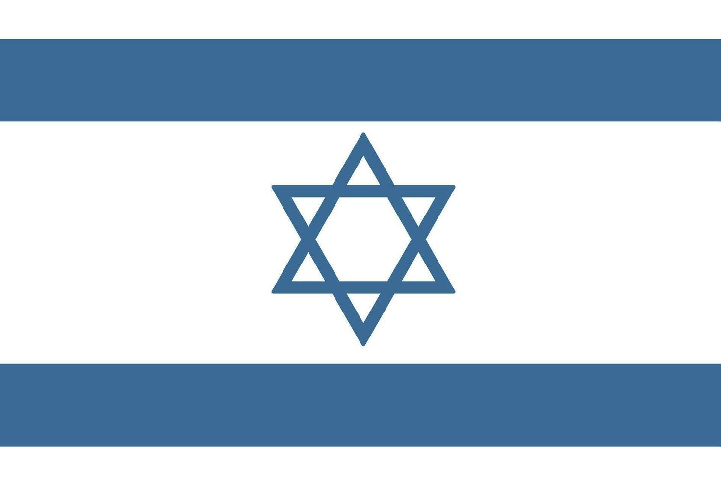 Israël vlag nationaal embleem grafisch element illustratie vector