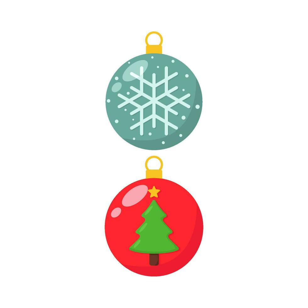 Kerstmis bal decoratie illustratie vector