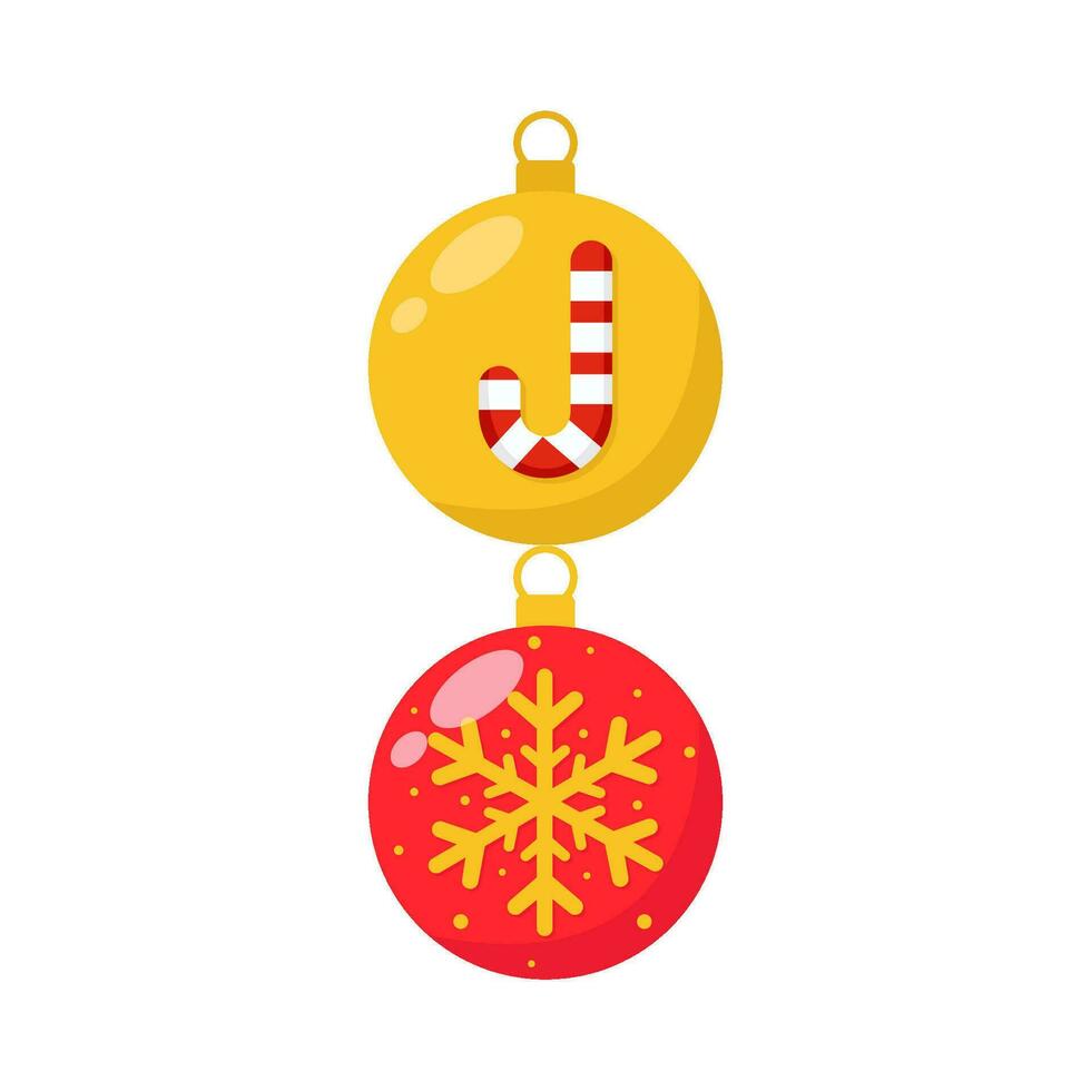 Kerstmis bal decoratie illustratie vector