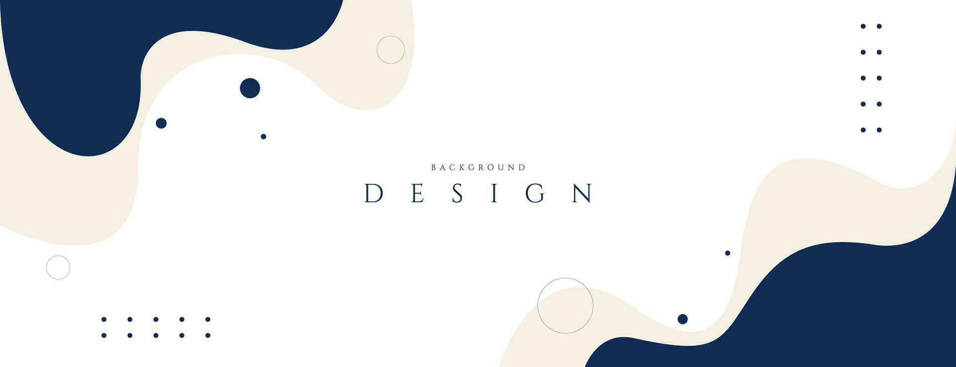 abstract vloeistof banier achtergrond met minimalistisch stijl vector