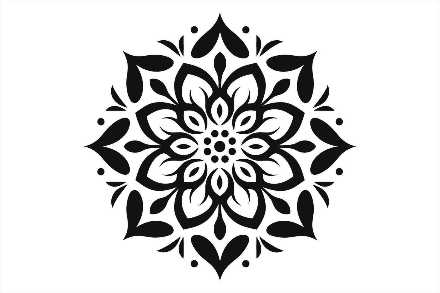 mandala ontwerp patronen vector, gemakkelijk mandala ontwerp, mandala ontwerp mehndi, vector