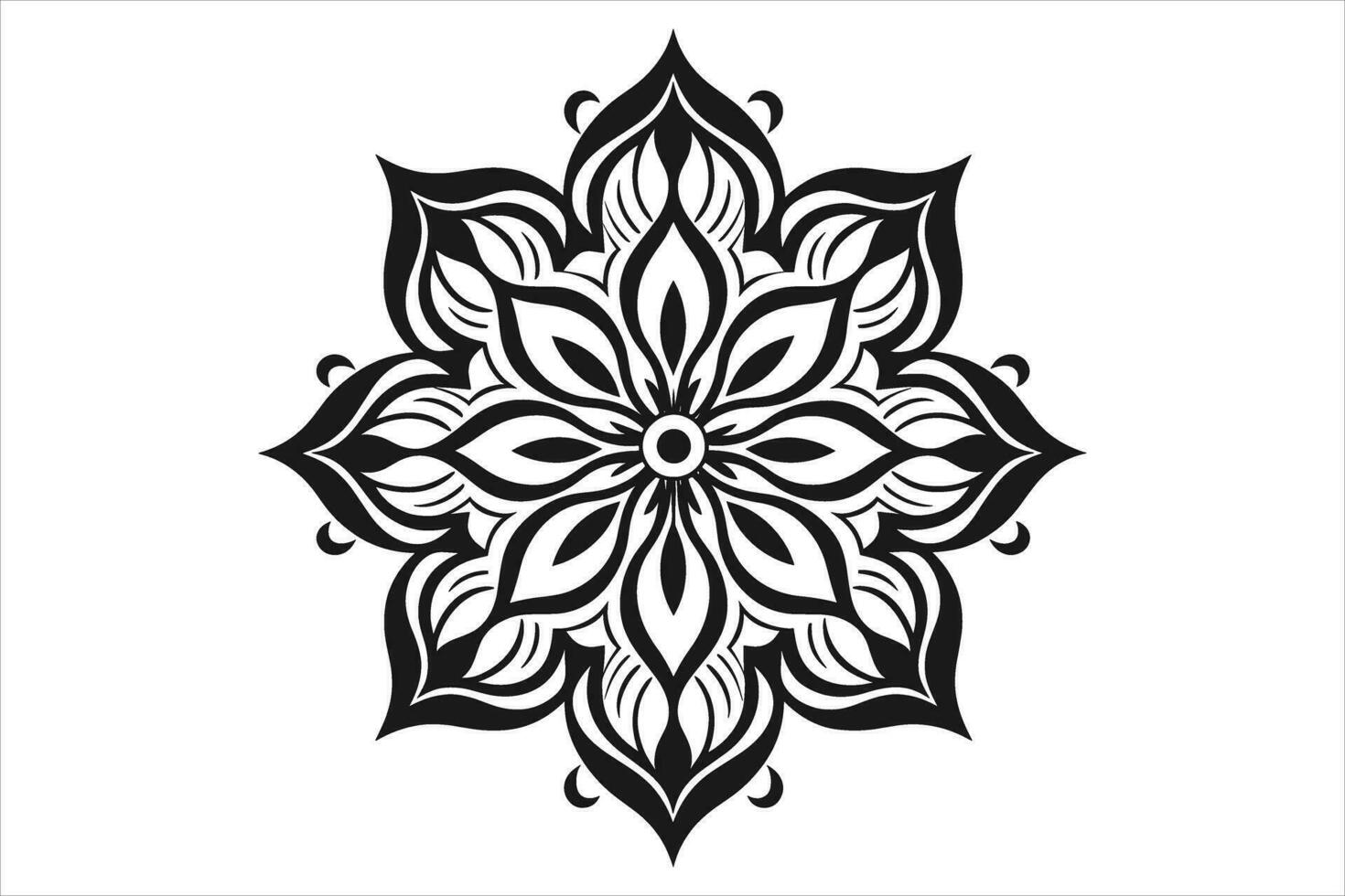 mandala ontwerp patronen vector, gemakkelijk mandala ontwerp, mandala ontwerp mehndi, vector