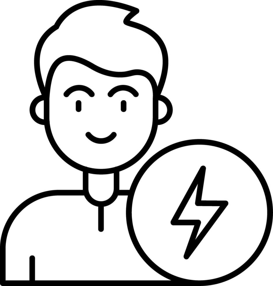 pictogram energielijn vector