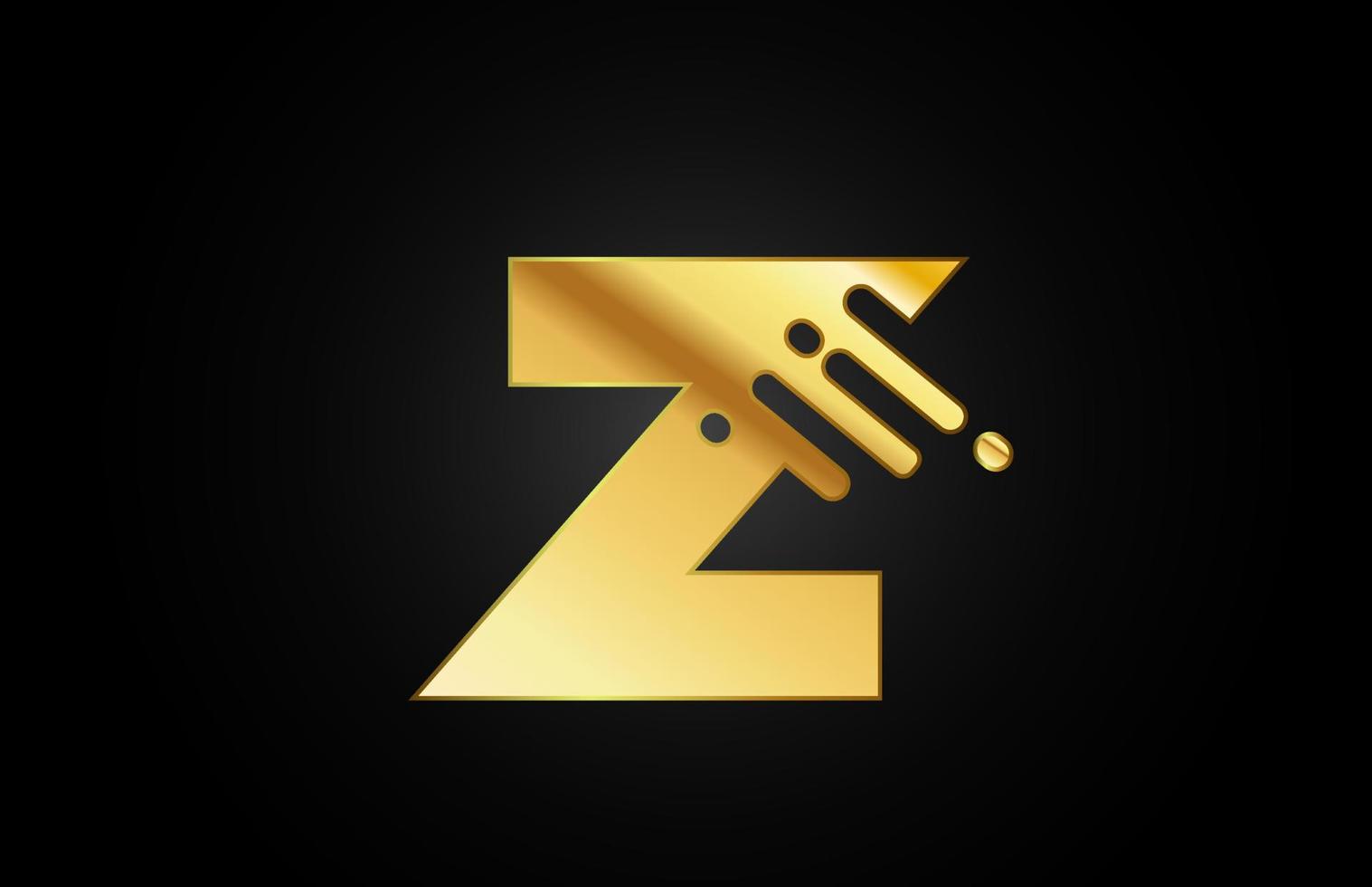 z letter logo icoon voor zaken en bedrijf vector