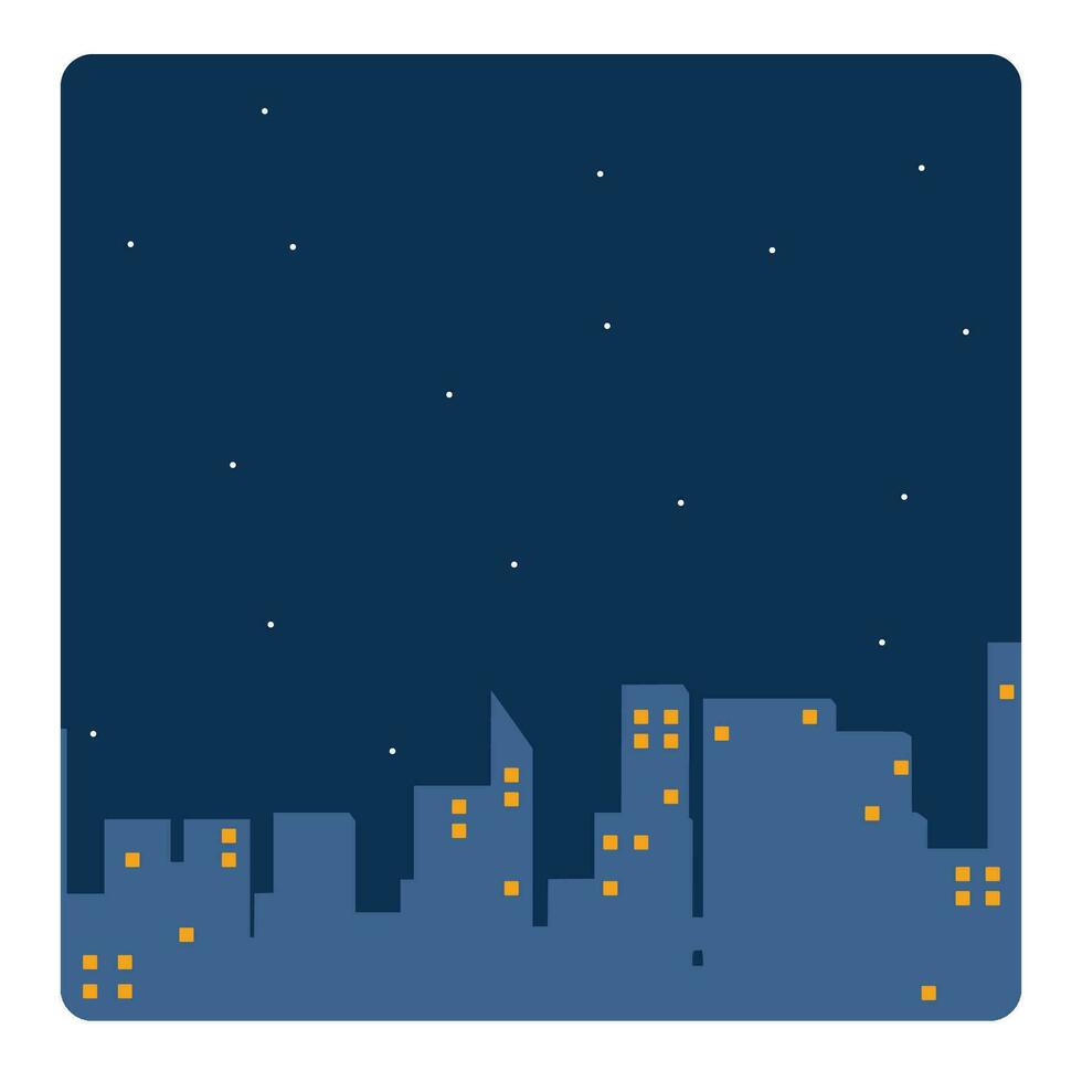 stad nacht illustratie vector