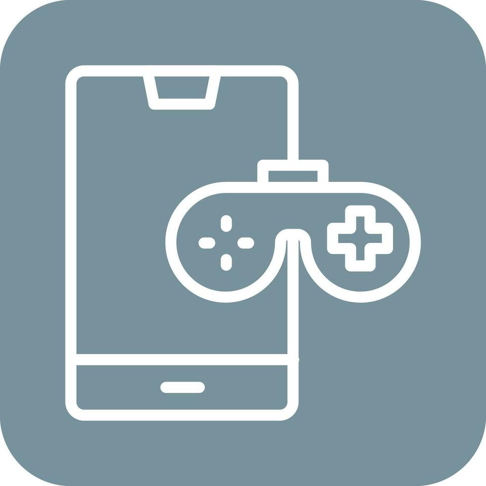 smartphone spel vector icoon