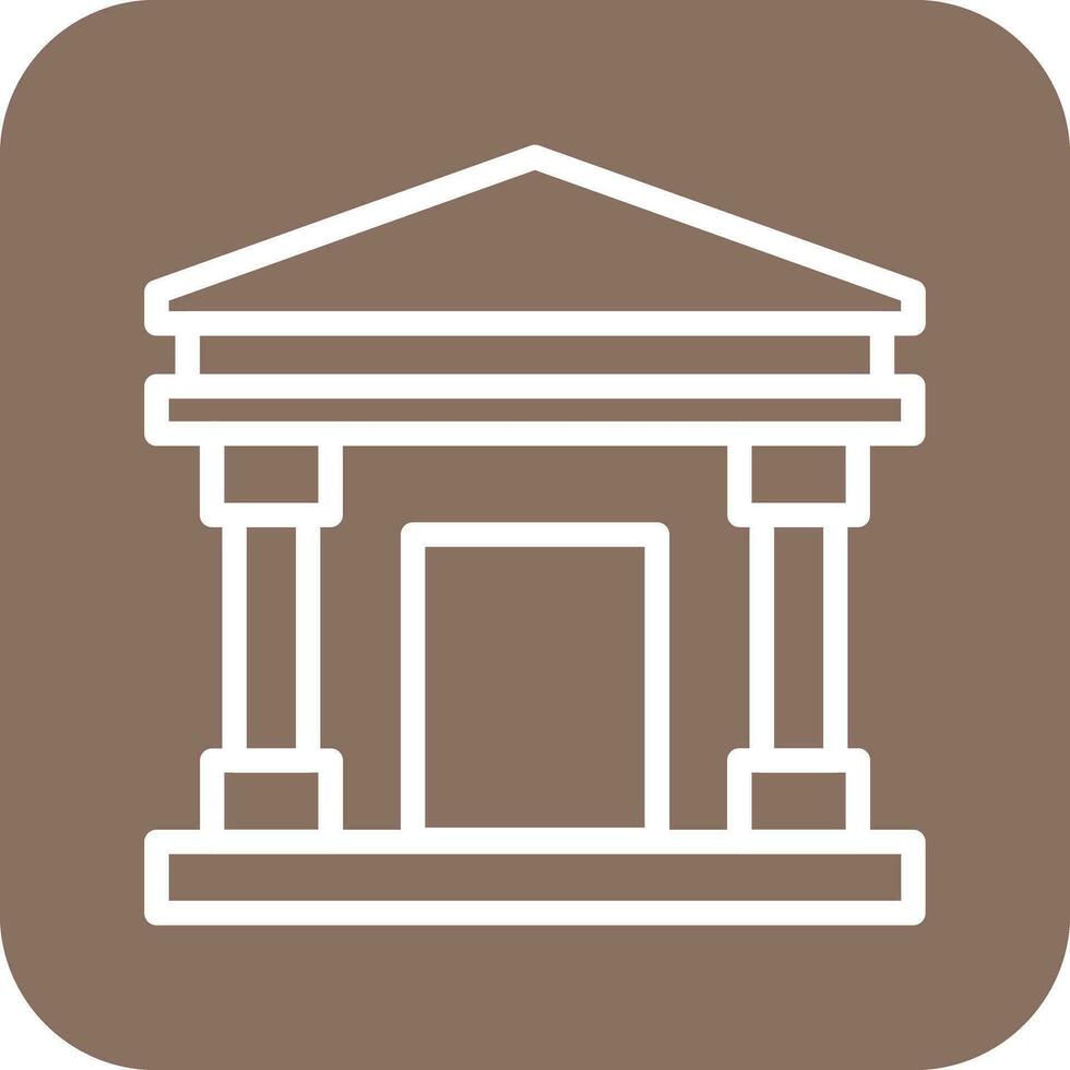 bank vector pictogram